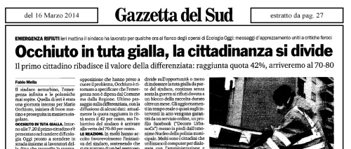 Gazzetta 16 3 2014