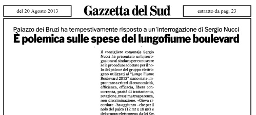 Gazzetta 20 8 2013