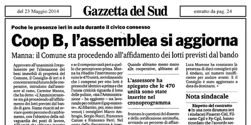 Gazzetta 23 5 2014