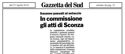 Gazzetta 25 4 2014