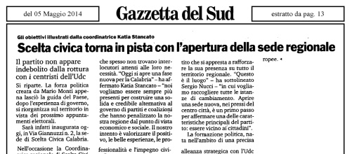 Gazzetta 5 5 2014