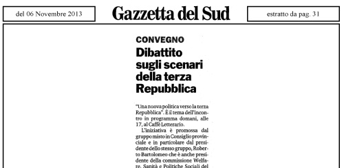 Gazzetta 6 11 2013